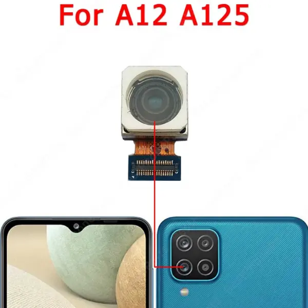 Samsung Galaxy A12 Rear & Front Camera Module - Image 3