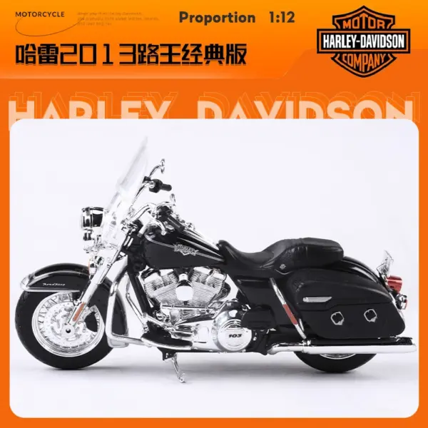 Maisto 1:12 Harley-Davidson Alloy Motorcycle Model - Image 14