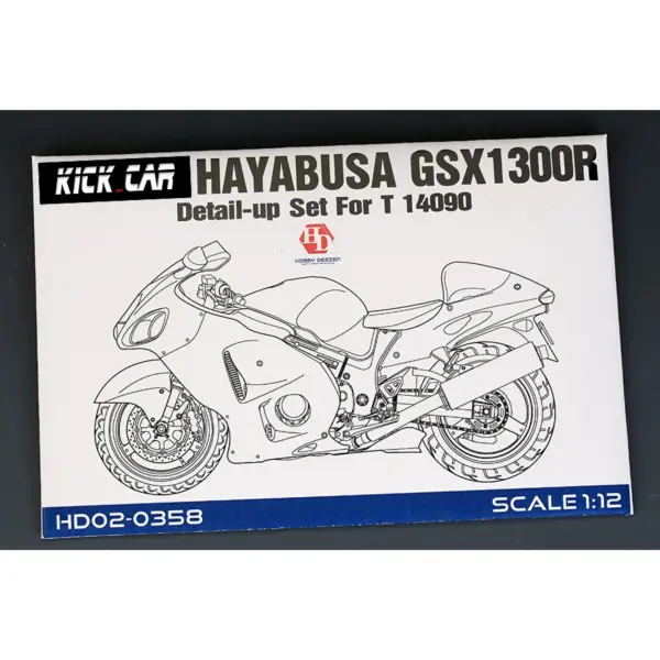 Hobby Design 1/12 Metal Motorcycle Upgrade Kit - Image 10
