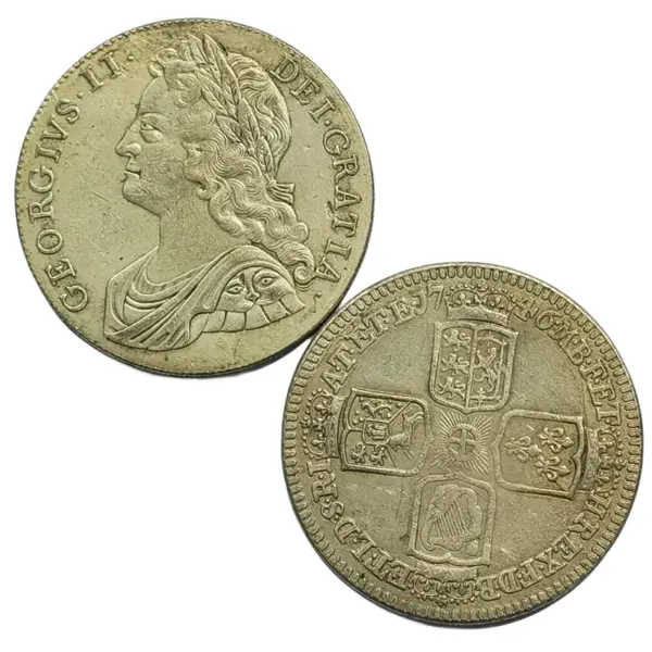 Replica UK Silver Crown Coins Set with Historical Varieties - Image 6