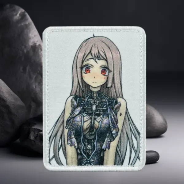 Anime Girl Tactical Morale Patch for Clothing - Image 2