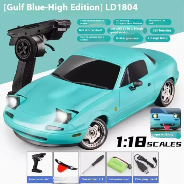 2024 Mazda Mx5 RC Drift Car LD1804 - Image 8