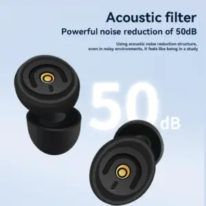 Reusuable Noise-Reducing Earplugs for Sleep and Travel