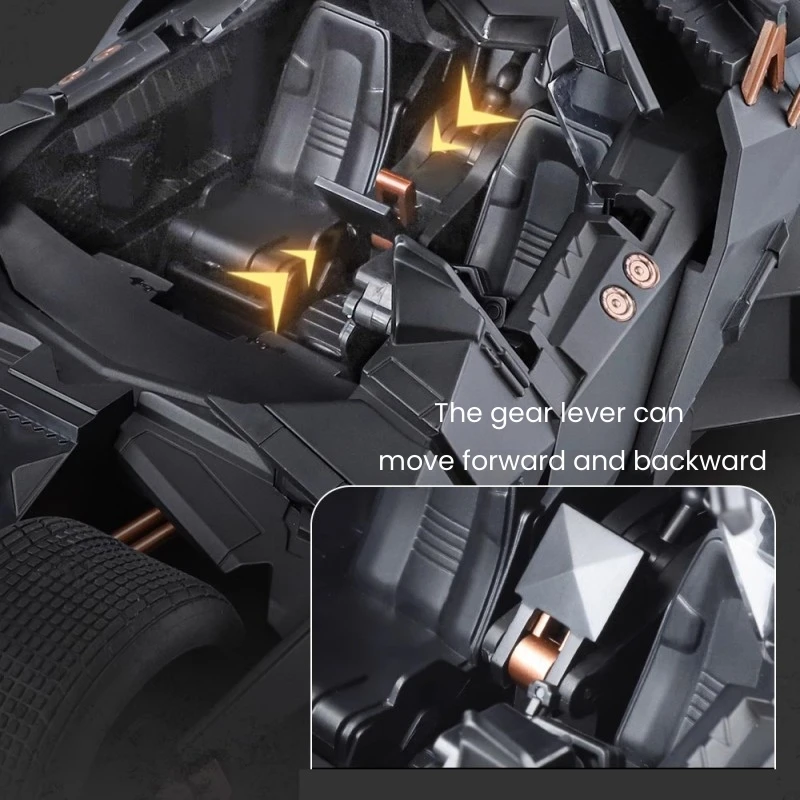 1:18 Batmobile Tumbler Alloy Model Car Toy 4 1:18 Batmobile Tumbler Alloy Model Car Toy - Image 4