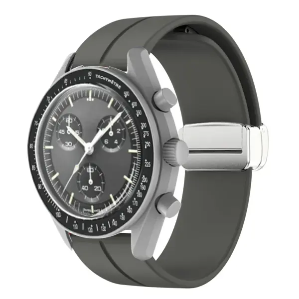 Silicone Strap for Omega MoonSwatch Planet Watch - Image 19