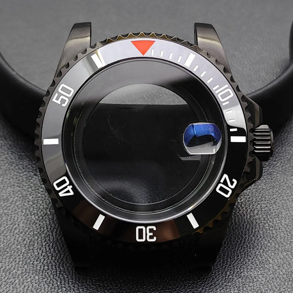 GMT 40.5mm Bidirectional Sapphire Watch Case for NH34/NH35 70 GMT 40.5mm Bidirectional Sapphire Watch Case for NH34/NH35 - Image 70