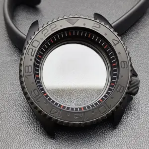 42mm Black Matte Watch Case for NH35 Movement 251 S00b85d68b3794c46a2f36c77aa84f534Q 2