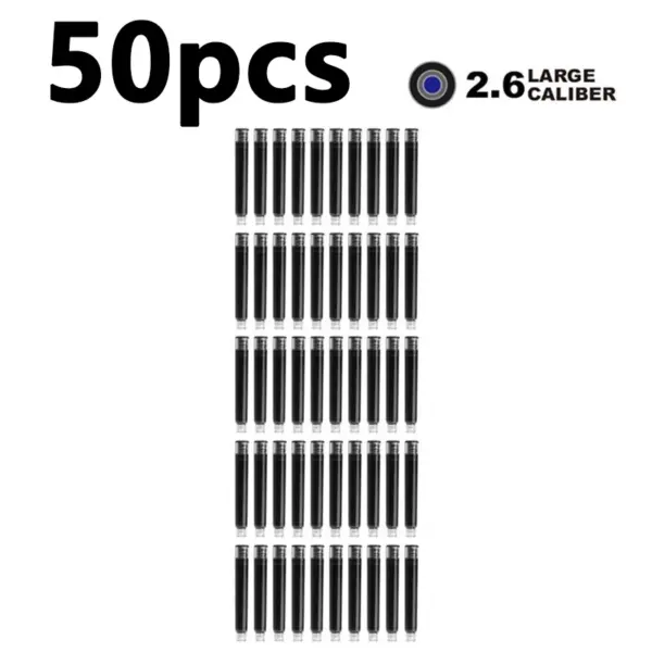 50/100pcs Fountain Pen Ink Cartridges Set of 2.6/3.4 mm - Image 10