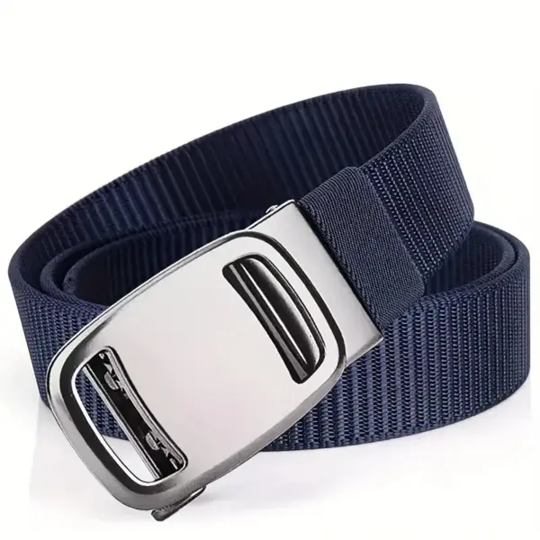 Unisex Canvas Work Belt with Automatic Buckle - Image 8