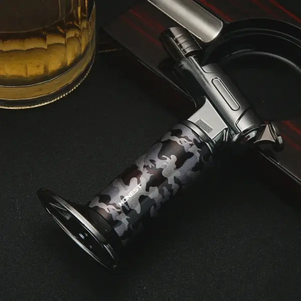 HONEST Windproof Inflatable Gas Lighter Welding Torch - Image 8