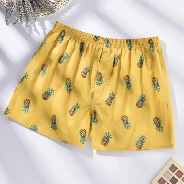 Men's Cotton Boxer Shorts Model YH11YH19 - Image 10