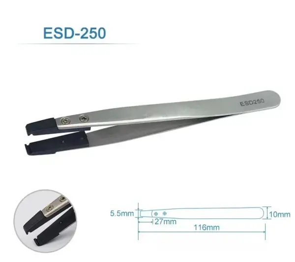 5-Piece Watch Hands Installation Tweezers Set - Image 10