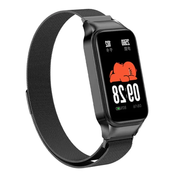 Magnetic Stainless Steel Bracelet & Case for Redmi Band 2 - Image 9