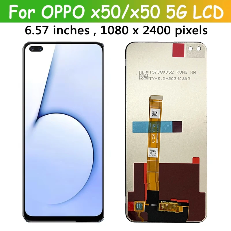 6.57 inches LCD & Touch Screen Digitizer for Realme X50 5G 4 6.57 inches LCD & Touch Screen Digitizer for Realme X50 5G - Image 4