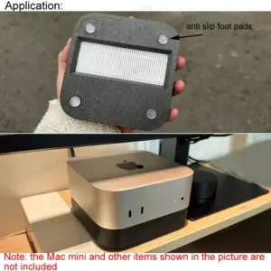 Dustproof Base for Mac Mini M4 2024 Anti Slip Stand 14 S017b2dc33917420d89b27635e026a203j