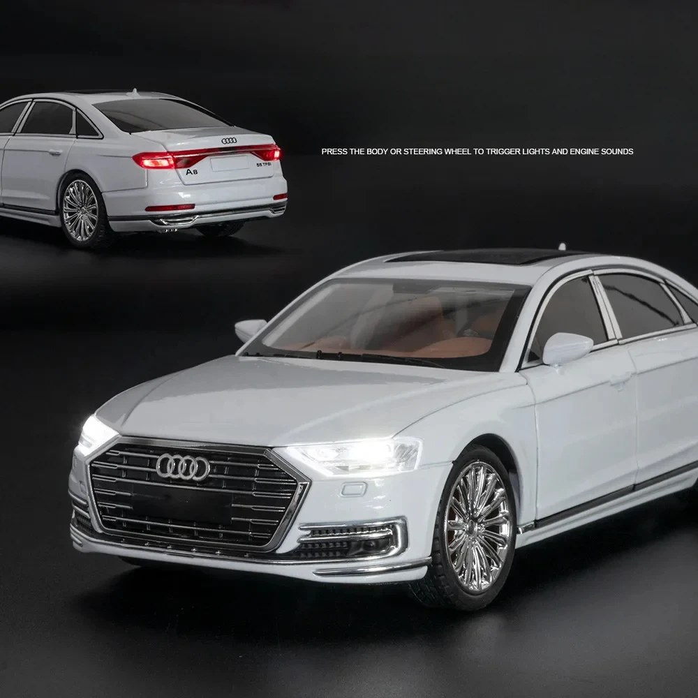 1:24 Audi A8 Diecast Model Car Collection 4 1:24 Audi A8 Diecast Model Car Collection - Image 4
