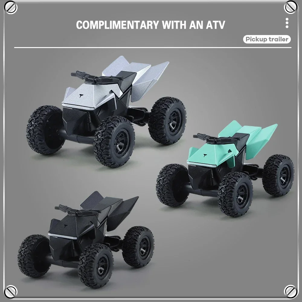 1:32 Scale Metal Diecast Off-Road Vehicle Model 3 1:32 Scale Metal Diecast Off-Road Vehicle Model - Image 3