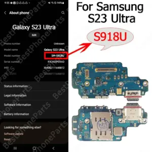 Samsung Galaxy S23 Ultra Charging Port Replacement 32 S01a351cf4c564e309045e3511c6f9af6B