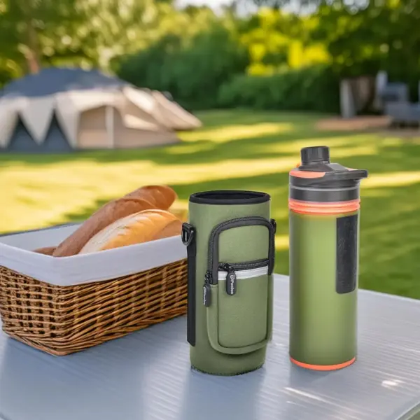 Grayl GeoPress Water Bottle Sleeve with Phone Pocket - Image 6