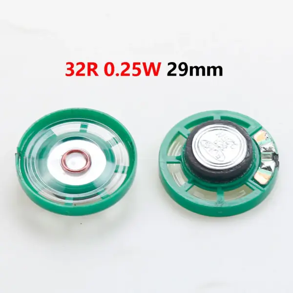 Green Round 8-32 Ohm Toy Car & Doorbell Speaker Set - Image 5