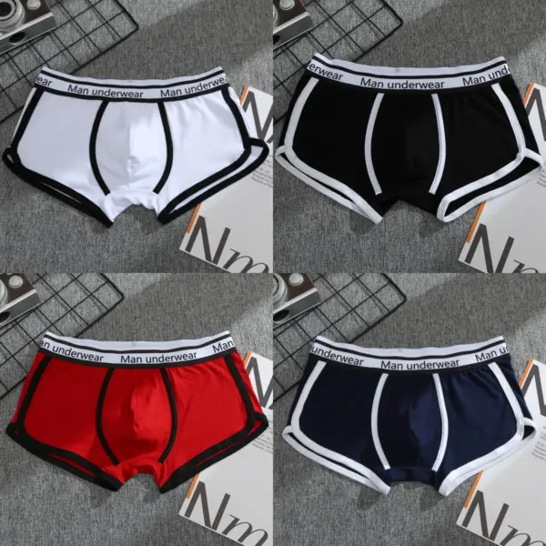 Comfortable Cotton Men's Boxer Shorts Set - Image 11