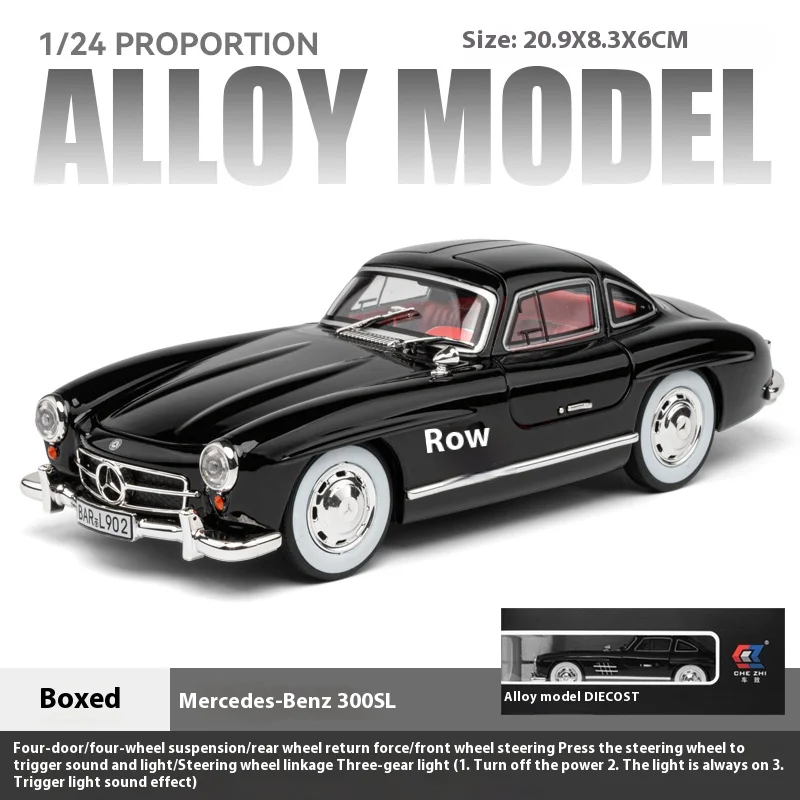 1:24 Mercedes Benz 300SL Diecast Car Model 9 1:24 Mercedes Benz 300SL Diecast Car Model - Image 9