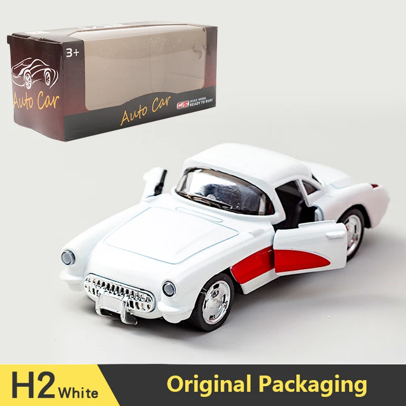 1:32 Alloy Diecast Chevy Corvette C1 1957 Model Car 9 1:32 Alloy Diecast Chevy Corvette C1 1957 Model Car - Image 9