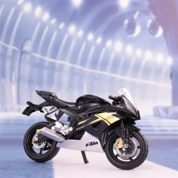1:18 Yamaha R6 Diecast Metal Model Toy - Image 4