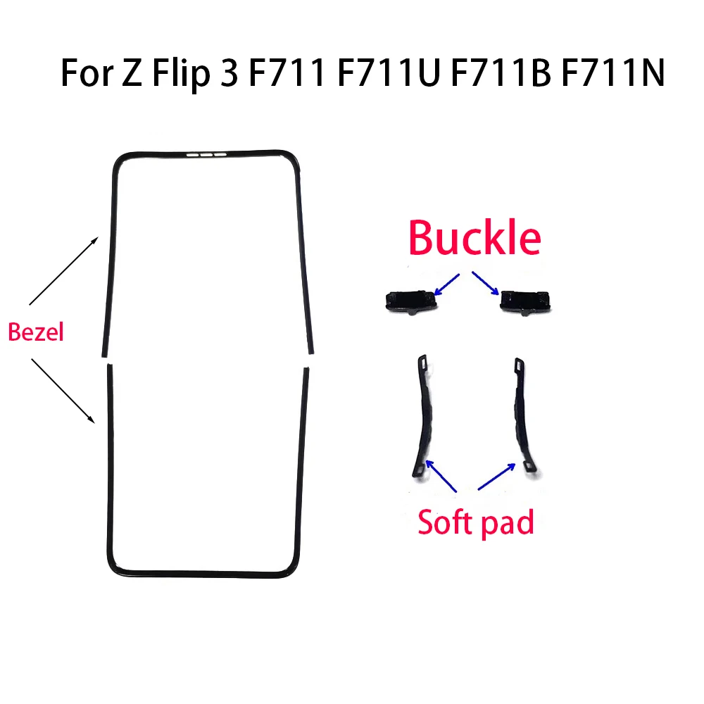 Samsung Galaxy Z Flip LCD Frame Bezel Spacer 2 Samsung Galaxy Z Flip LCD Frame Bezel Spacer - Image 2