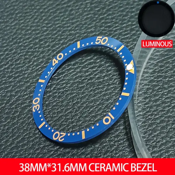 38mm Ceramic Bezel Insert for Dwayne Campbell Watch - Image 7