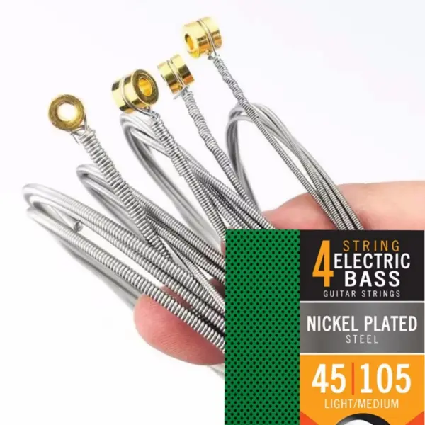 Bass Guitar Strings Set 14077 14777 Nickel-Plated - Image 5
