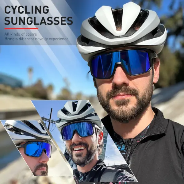 SCVCN Cycling Sunglasses S62 UV400 Photochromic Unisex Goggles - Image 3