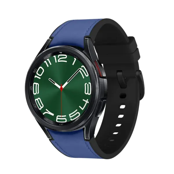 Leather and Silicone Band for Samsung Galaxy Watch 4/5/6/7 Series - Image 17