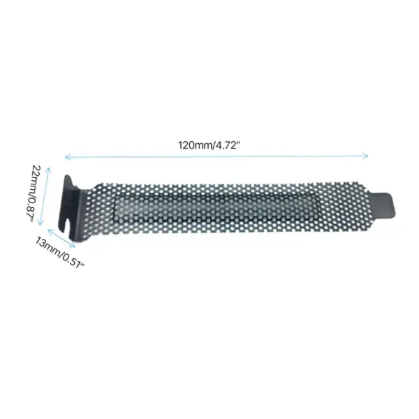 5PCS Metal PCI Slot Cover Dust Filters - Image 6