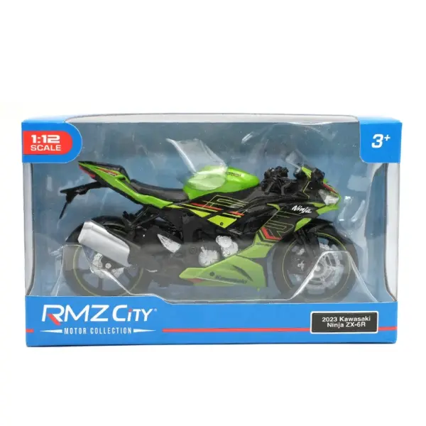 Kawasaki Ninja ZX6R 1/12 Alloy Diecast Model Toy - Image 8