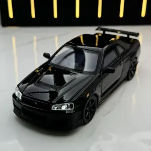 1:32 Nissan Skyline GTR R34 Diecast Car Model 9 S032ed7b52c8a485f917ada31025f154a8 4