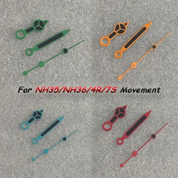 NH35/NH36/4R/7S Watch Hands Set for Mechanical Movement - Image 2