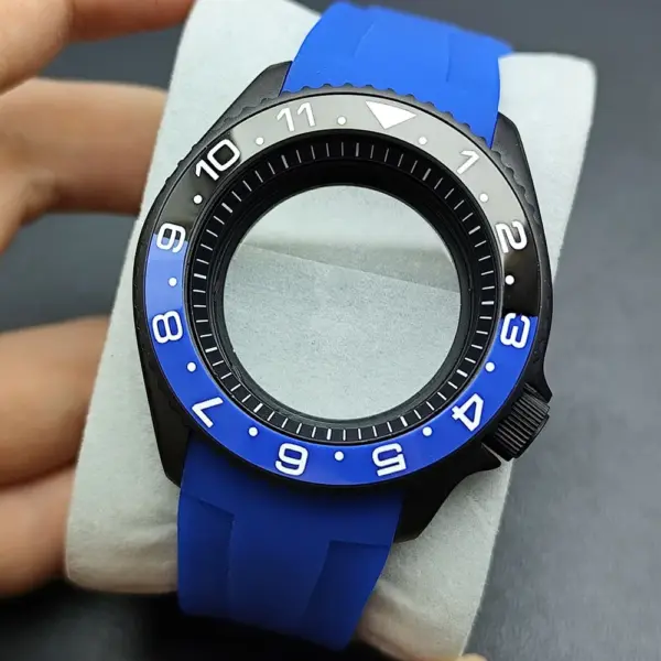 42mm NH35 Stainless Steel Watch Case with Sapphire Glass - Image 34