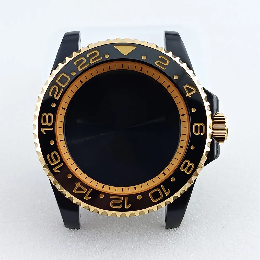 GMT Black Watch Case for NH34/NH35/NH36 Movements 12 GMT Black Watch Case for NH34/NH35/NH36 Movements - Image 12