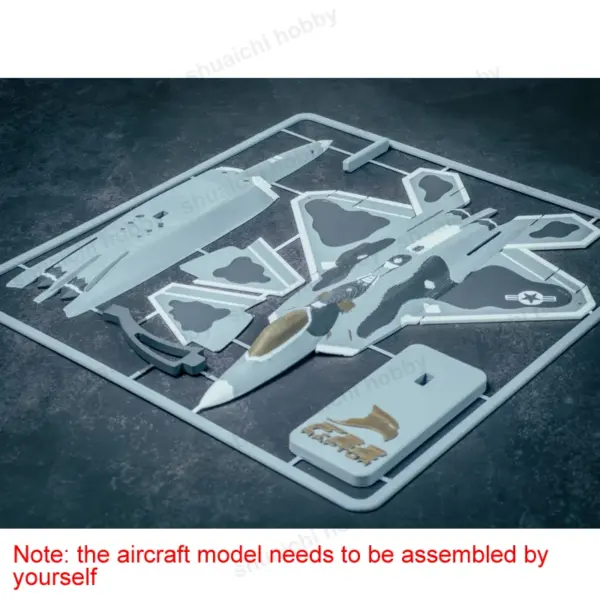 F-22 Raptor Model Kit for DIY Assembly - Image 3