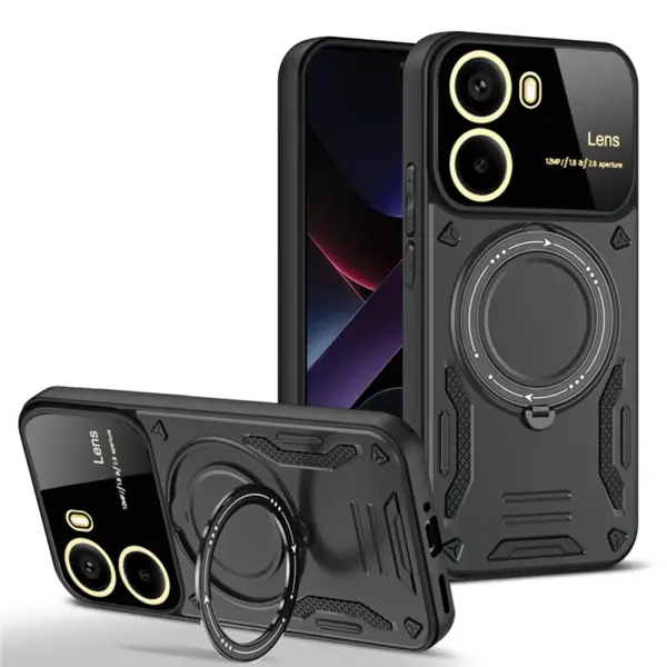 POCO X7 Pro 5G Magnetic Armor Case with Lens Protector - Image 11