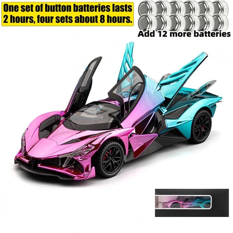 1:24 Apollo Project EVO Diecast Metal Car 10 1:24 Apollo Project EVO Diecast Metal Car - Image 10