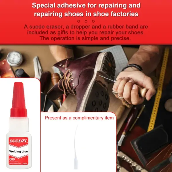 LOOLIFL Strong Shoemaker Mending Glue 20ml - Image 4