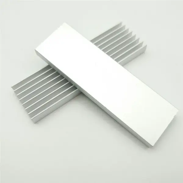 Aluminum M.2 NVMe SSD Heatsink 70x22x6mm - Image 3