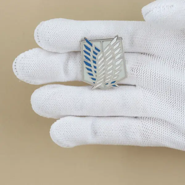 Attack On Titan Wings Logo Brooch Pins - Image 5