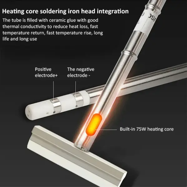 T12 Series Soldering Iron Tips 1401-1406 - Image 4