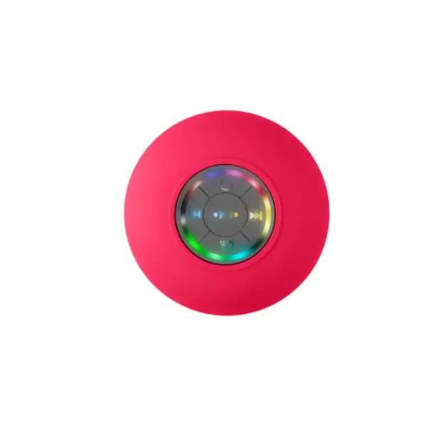 Portable Waterproof Bluetooth Shower Speaker with LED Lights - Image 9