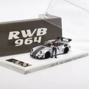 Star 1:64 RWB 930 964 Rear Wing Australian Pink Model 29 S03fd70b64edf40a18d75400ef8409cb9c