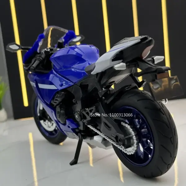 1:12 Scale R1 R1M Motorcycle Diecast Model - Image 6