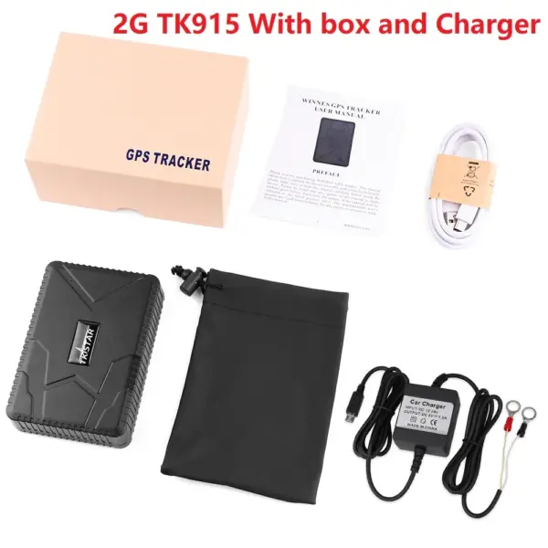 GPS Car Tracker TK915 with 10,000mAh Magnetic Waterproof - Image 8